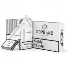 Сигареты Soprano Special Silver Superslims (Сопрано Сильвер Суперслимс)