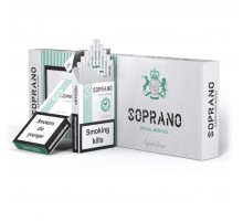 Сигареты Soprano Menthol Superslims (Сопрано Ментол Суперслимс)