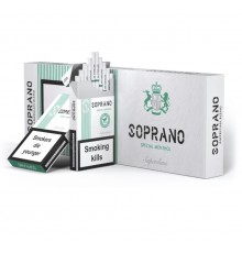 Сигареты Soprano Menthol Superslims (Сопрано Ментол Суперслимс)