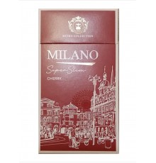 Сигареты   Milano Retro Collection Superslims Cherry (Милано Ретро Вишня Суперслимс) оптом  