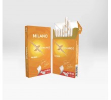 Сигареты Milano Superslim Change Amber (Милано Суперслим Чендж Кнопка Манго) оптом  