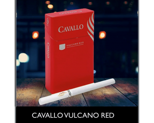 Купить Сигареты CAVALLO Vulcano Red оптом